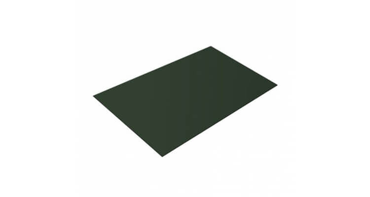 Плоский лист 0,5 GreenCoat Pural Matt RR 11 темно-зеленый (RAL 6020 хромовая зелень)