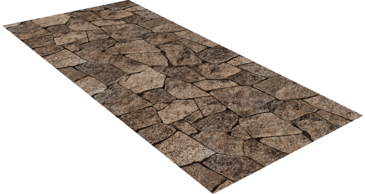 Плоский лист 0.45 Print Elite с пленкой King Stone TwinColor