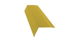 Планка карнизная 100х65 0,45 PE с пленкой RAL 1018 цинково-желтый (2м)