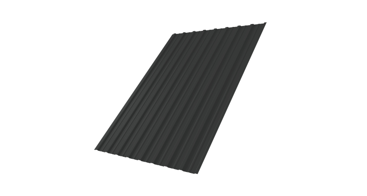 Профнастил С10A 0,45 Drap TX RAL 7016 антрацитово-серый