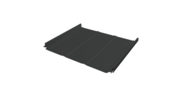 Кликфальц Pro Line Grand Line 0,5 Drap TX с пленкой на замках RAL 7016 антрацитово-серый