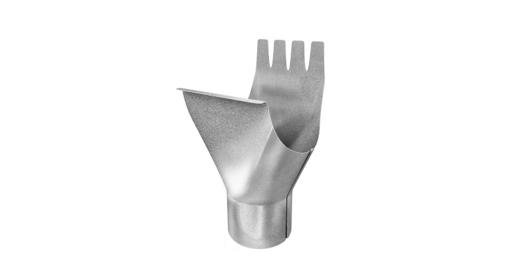 Воронка GL ZN 125/90 мм Zn цинк