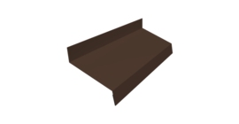 Отлив простой 50 0,45 Drap TwinColor RAL 8017 шоколад (3м)