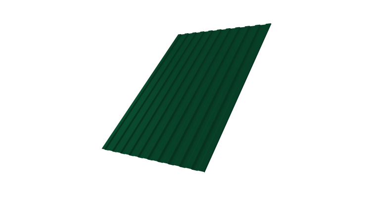 Профнастил С8A 0,5 Satin Matt TX RAL 6005 зеленый мох