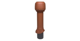 Выход вытяжки с колпаком 125/160/700/ИЗ кирпичный