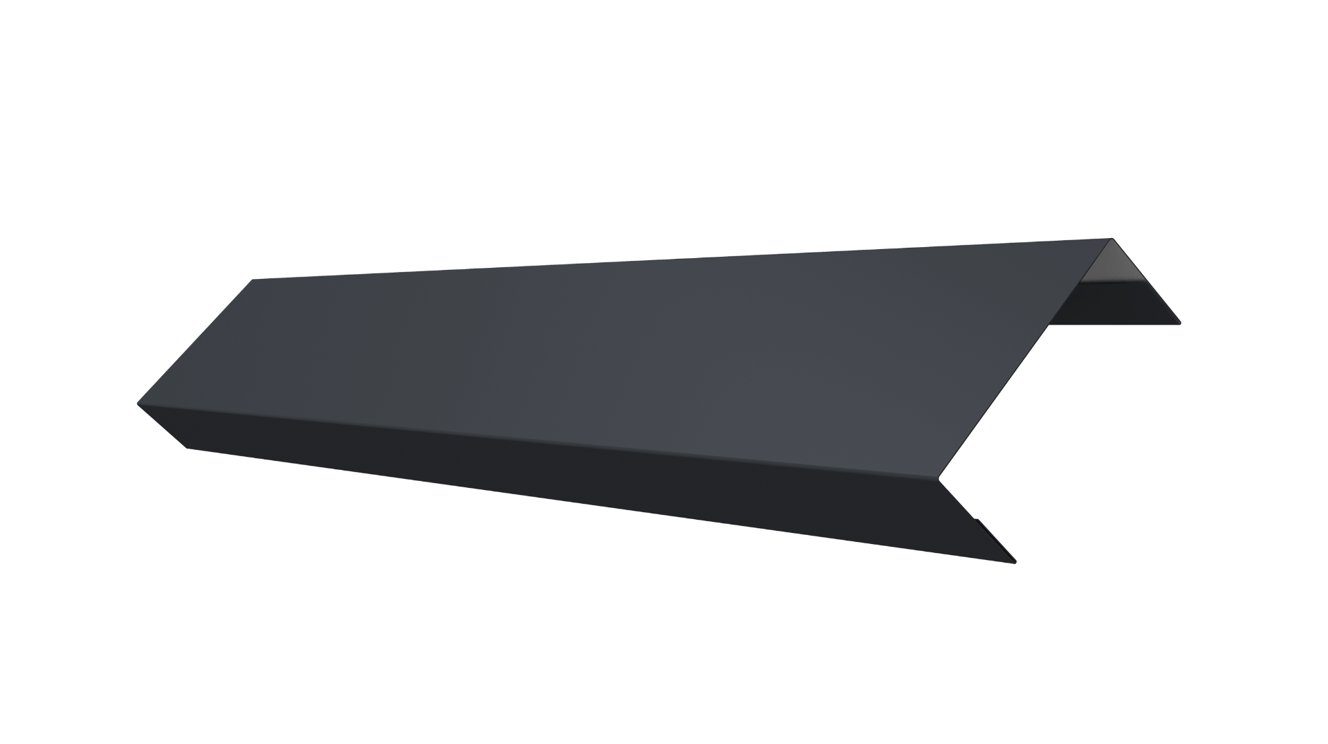 Ламель обратная 50 забора жалюзи Texas 0.5 Rooftop Бархат с пленкой RAL 7024 мокрый асфальт