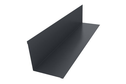 Угол внутренний 110х110 0,45 Drap TX RAL 7024 мокрый асфальт (2м)