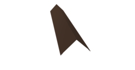 Угол внешний 110х110 0,45 Drap RAL 8017 шоколад (3м)