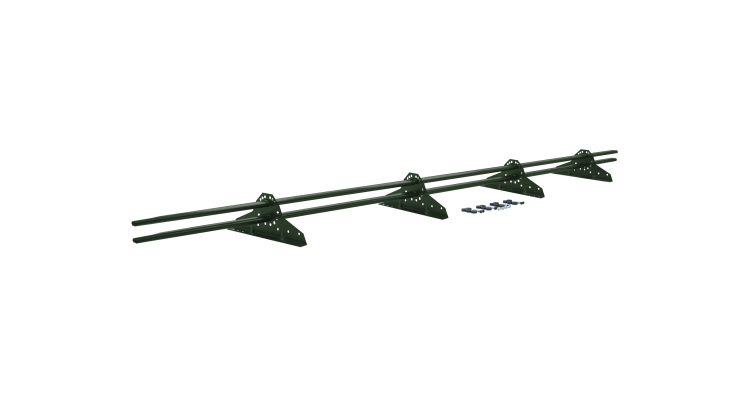 Снегозадержатель трубчатый Grand Line RAL 6020 3м